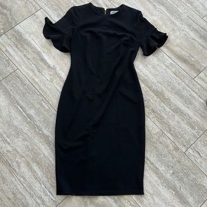 Body sculpting Calvin Klein dress